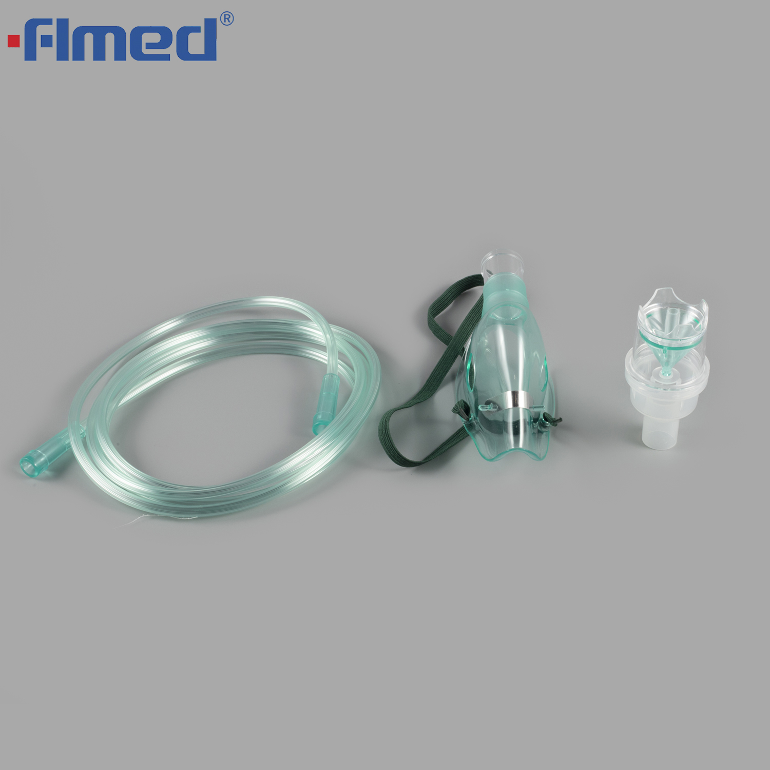 Jednorazowy nebulizator w/pediatryczna maska ​​kolca i 7 'rurka (każda)